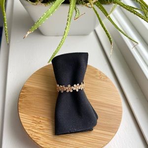 Authentic Pandora Rose Gold Daisy Ring